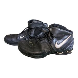 Nike Shox Elite Black leather basketball shoes Size 13